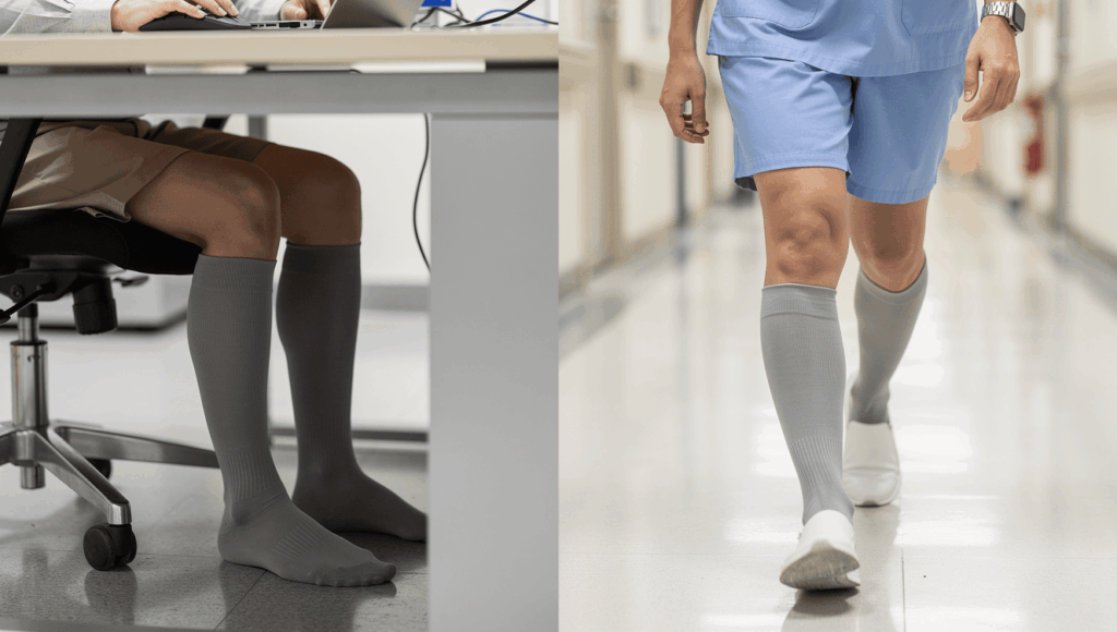 How your lifestyle affects the compression level you need